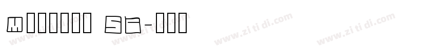 Minimal SF字体转换